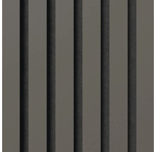 Panneau décoratif avec structure rainurée