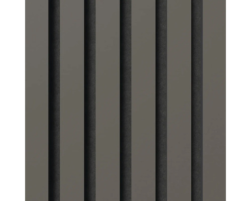 Panneau décoratif avec structure rainurée