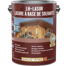 Lasur auf Lösemittelbasis im Farbeimer für den Aussenbereich