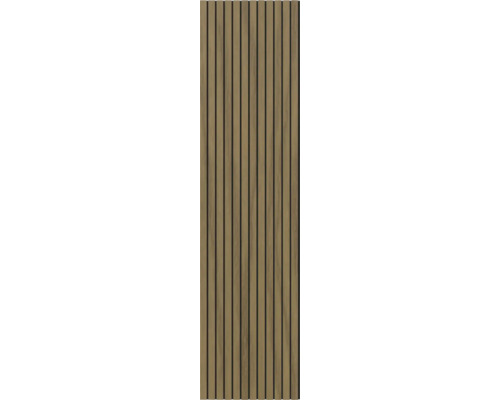 Panneau en bois avec aspect lamellé pour la décoration murale