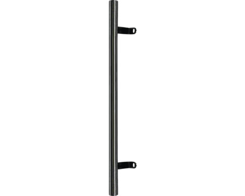 Poignée de porte en acier inoxydable avec fixation