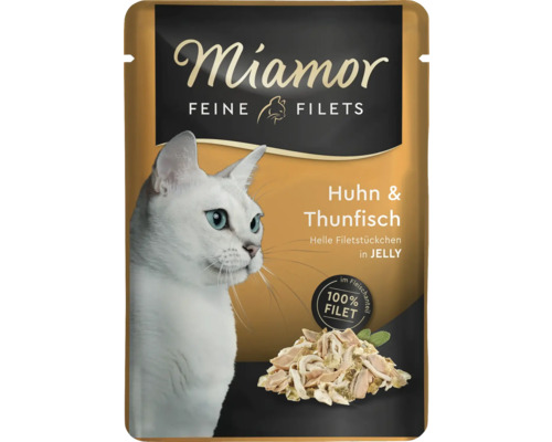 Pâtée pour chats Miamor Feine Filets au poulet et au thon 100 g Pâtée pour chats Miamor Feine Filets au poulet et au thon 100 g