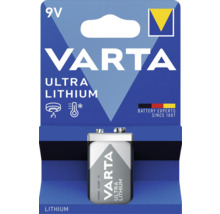 Varta Ultra Lithium 9 Volt Batterie