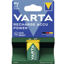 Varta 9V 200mAh Recharge Accu Power Batterie