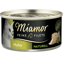 Miamor Filets fins nourriture pour chat poulet en conserve