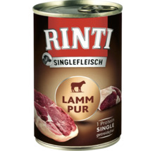 Rinti Singlefleisch Lamm pur Hundefutter in Dose