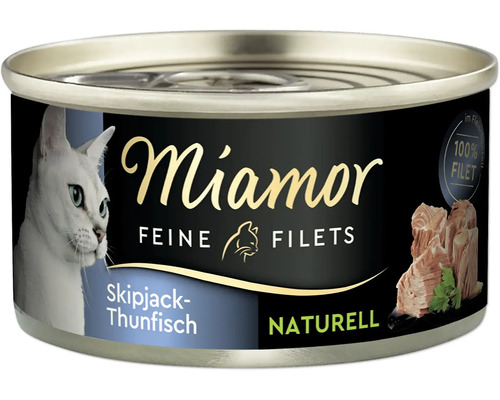 Pâtée pour chat Miamor filets fins Naturelle au thon 80 g Pâtée pour chat Miamor filets fins Naturelle au thon 80 g