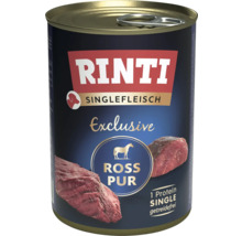 Rinti Singlefleisch Cheval Aliment humide pour chien en conserve