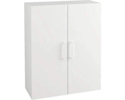 Weißer Hängeschrank mit zwei Türen