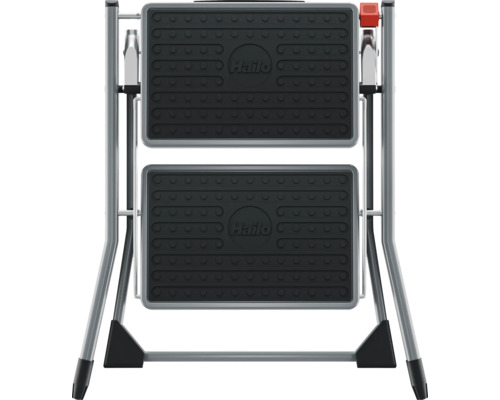 Haushaltsleiter mit zwei Stufen