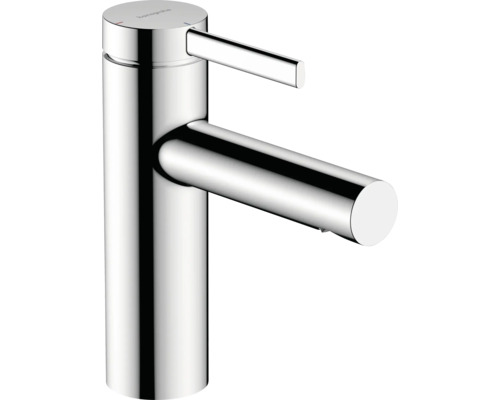 Robinet de lavabo hansgrohe ZESIS S 100 CoolStart avec tige de traction chrome 74720000 Robinet de lavabo en métal