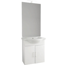 Meuble sous-lavabo avec miroir et éclairage pour la salle de bain