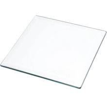 Quadratische Glasplatte