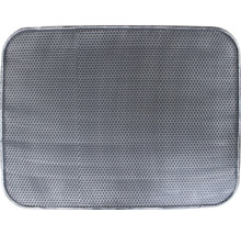 Grille métallique avec trous rectangulaires