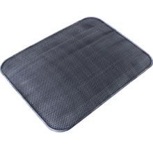 Tapis de litière pour chat avec structure alvéolaire