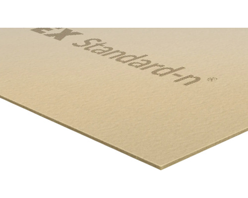 GUTEX Standard-n Holzfaserdämmplatte druckfest für Boden & Decke 2500 mm x 1200 mm x 18 mm Dämmplatte mit Aufdruck Standard-n