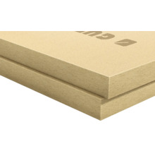 Zwei Holzfaser-Dämmplatten im Detailansicht