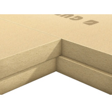 Holzfaserplatte mit Nut- und Federverbindung im Detailansicht