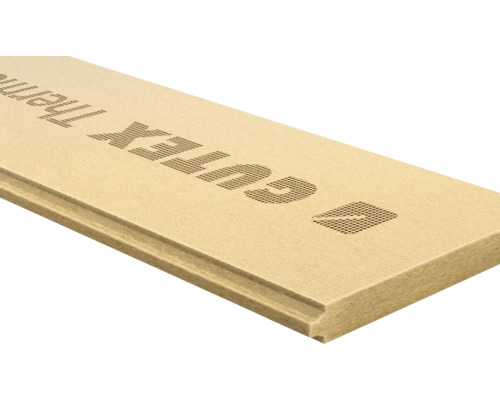 GUTEX Thermosafe-nf Trittschalldämmplatte Holzfaserplatte 1190 mm x 380 mm x 40 mm GUTEX Thermoflex Holzfaserdämmplatte