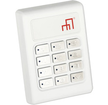 Weisse Tastatur zur Eingabe von Codes