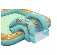 Aufblasbarer Pool mit Rutsche für Kinder