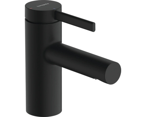 Robinet de lavabo hansgrohe ZESIS S 70 CoolStart avec tige de traction noir mat 74710670 Mitigeur de lavabo noir de Hansgrohe