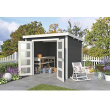 Gartenhaus Zambezi 6 320 x 274,7 cm carbongrau