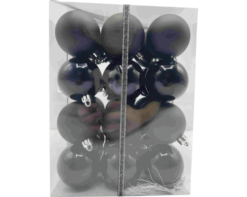 Verpackung mit Weihnachtskugeln