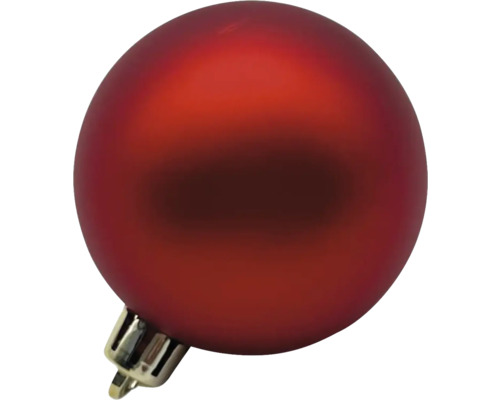 Rote Weihnachtskugel