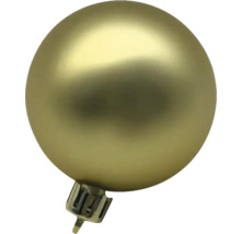 Goldene Weihnachtskugel zur Dekoration