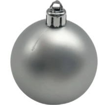 Silberne Christbaumkugel