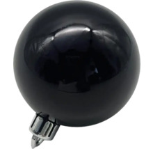 Schwarze Christbaumkugel mit Aufhänger