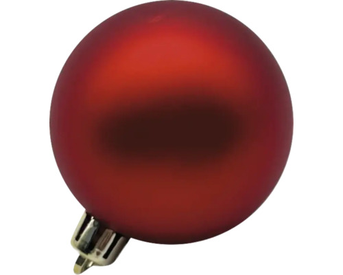 Boule de Noël rouge pour la décoration