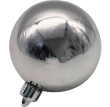 Boule de Noël argentée pour la décoration
