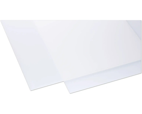 Acrylcolorplatte 3x250x500 mm glatt opal Acrylglasplatte