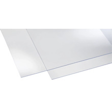 Plaques en plastique transparentes pour diverses applications.