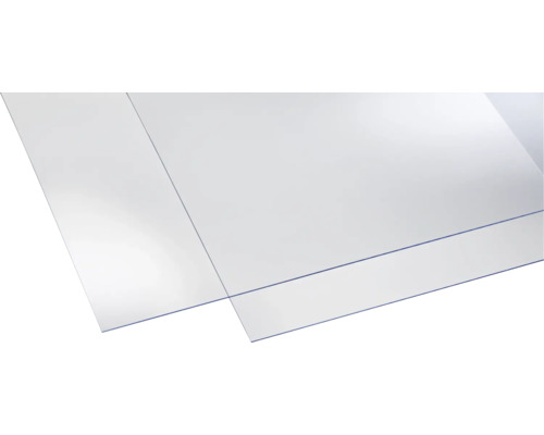 Plaques en plastique transparentes pour diverses applications.