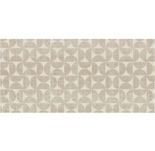 Tapete mit geometrischem Halbkreis-Muster
