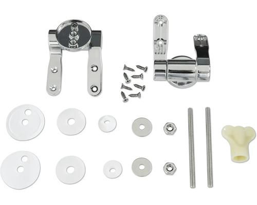 Fixation de bidet avec vis et écrous