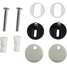 Matériel de fixation pour siège de toilette