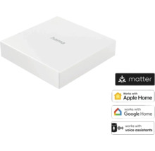 Logo Hama, logo Matter, logo Compatible avec Apple Home, logo Compatible avec Google Home, logo Compatible avec les assistants vocaux