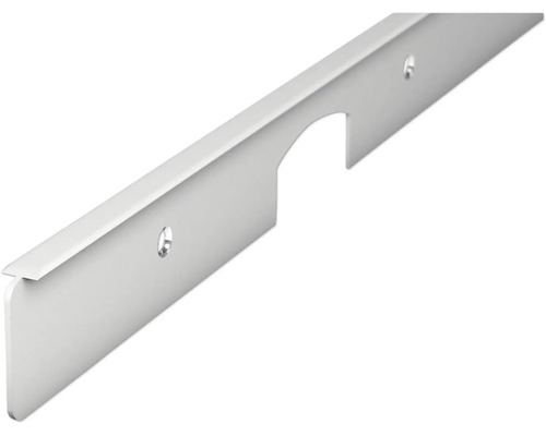 Profilé de raccordement longitudinal PICCANTE pour plans de travail de 28 mm d’épaisseur et bord postforming rayon 4 mm longueur: 635 mm Profilé de poignée pour meubles
