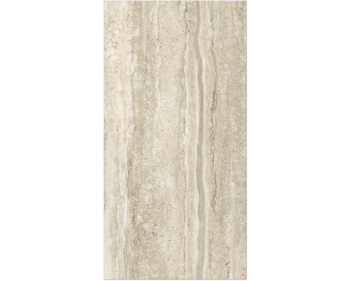 Carreau en travertin avec texture naturelle