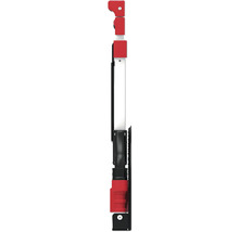 Support d''outil avec plastique noir et rouge