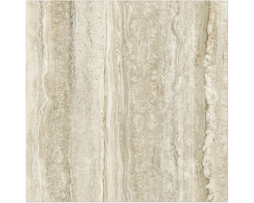 Travertinfliese mit natürlicher Maserung