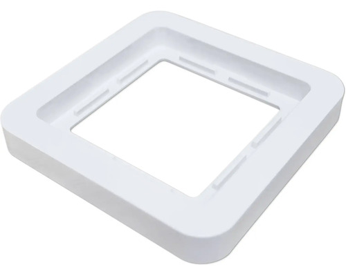 Cadre simple ROTH LANGE 57692 Plus V2.0 blanc ultra Cadre encastré carré blanc