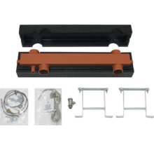 Verteilerbalken-Set für Fussbodenheizung mit Montagezubehör