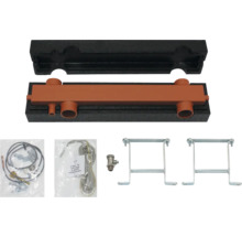 Solarverteiler mit Zubehör für Heizungsinstallation