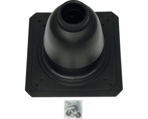 Dachmanschette für Rohrdurchführung mit Schrauben