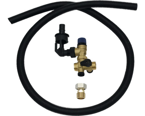 Installationsset mit Schlauch, Ventil und Anschlussstück